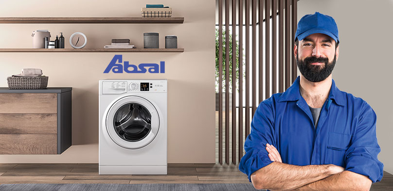 نمایندگی تعمیر و خدمات پس از فروش ماشین لباسشویی آبسال در ملارد و مارلیک